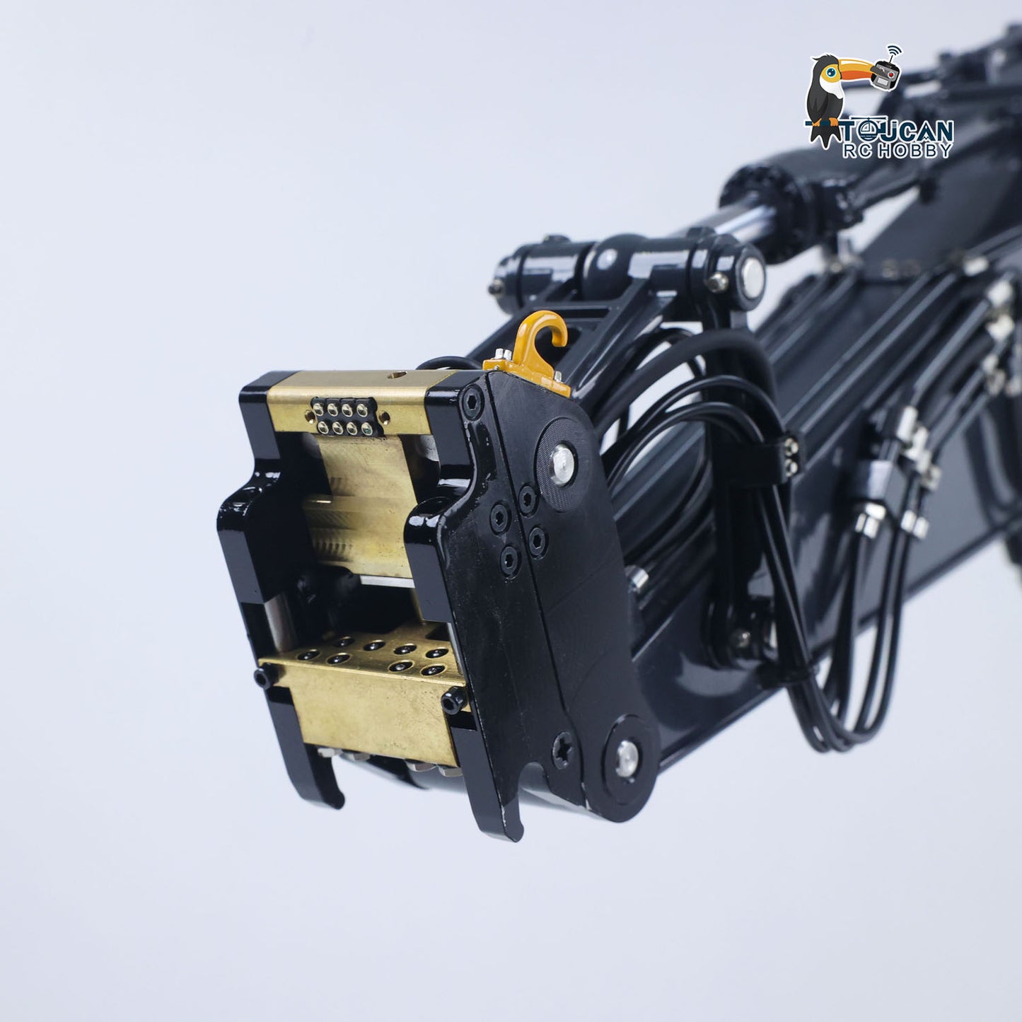 Metal 1/14 Super Frog Remote Control Hydraulic Excavator E400 Pro 9CH Valves RC Digger Stainless Steel Arm Frsky XE Radio