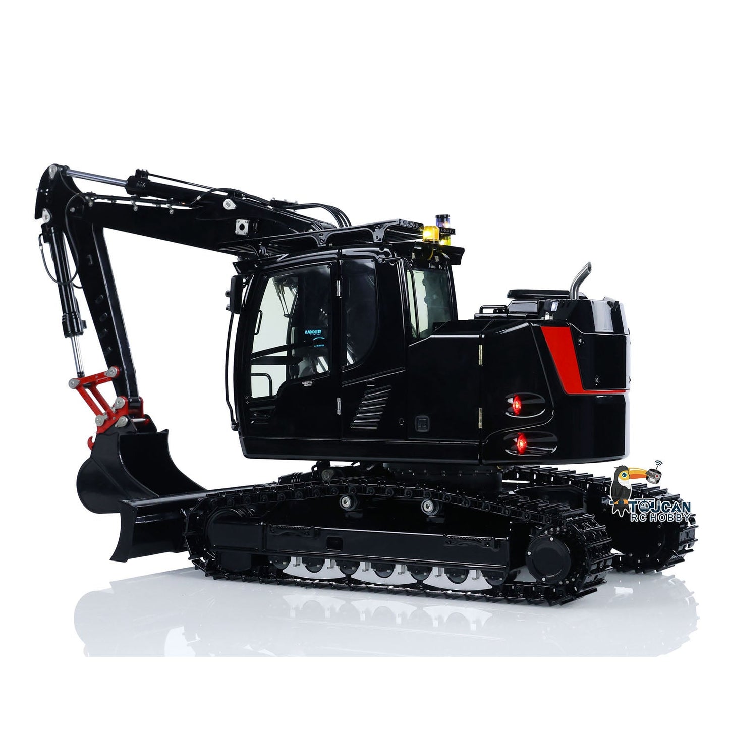 Metal 1/14 RC Hydraulic Excavator LR 914 5ways Valve Remote Control Digger Model RTR Construction Vehicle ST8 Radio Battery