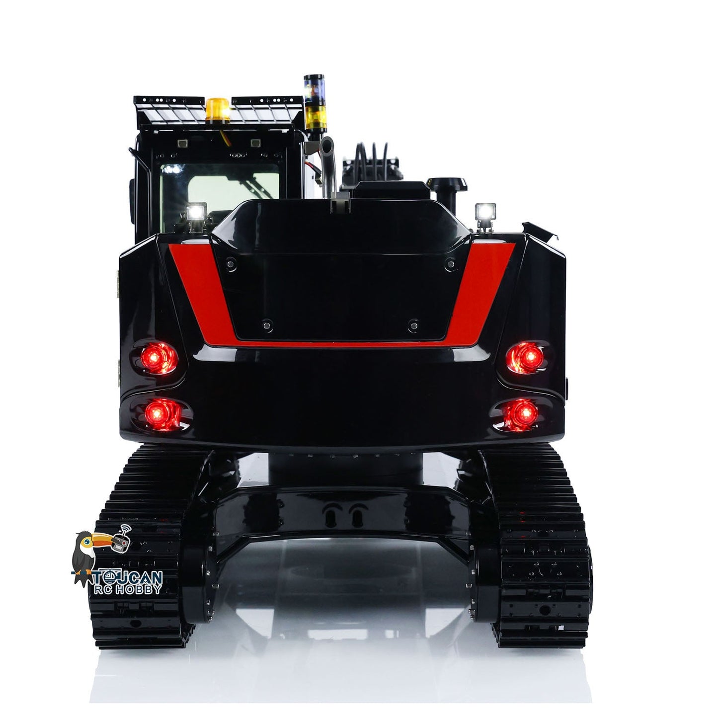 Metal 1/14 RC Hydraulic Excavator LR 914 5ways Valve Remote Control Digger Model RTR Construction Vehicle ST8 Radio Battery