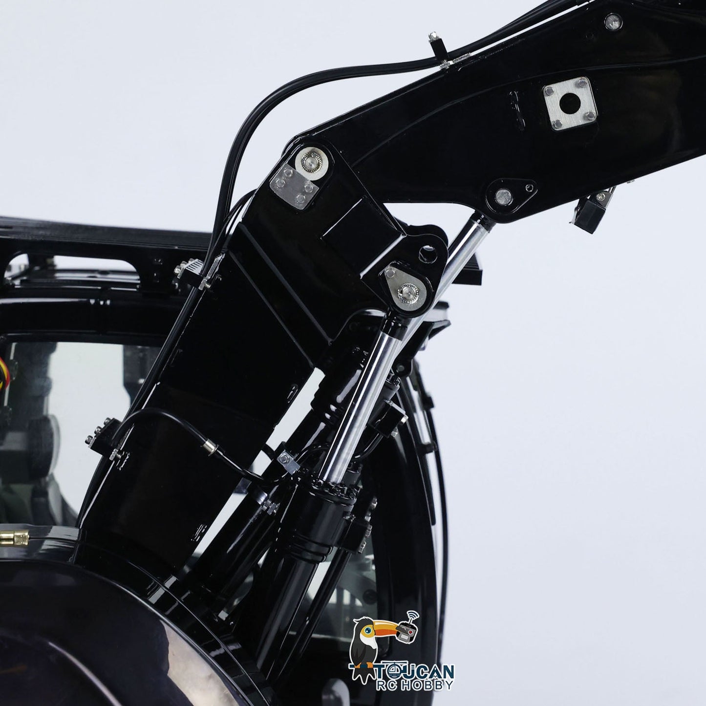 Metal 1/14 RC Hydraulic Excavator LR 914 5ways Valve Remote Control Digger Model RTR Construction Vehicle ST8 Radio Battery