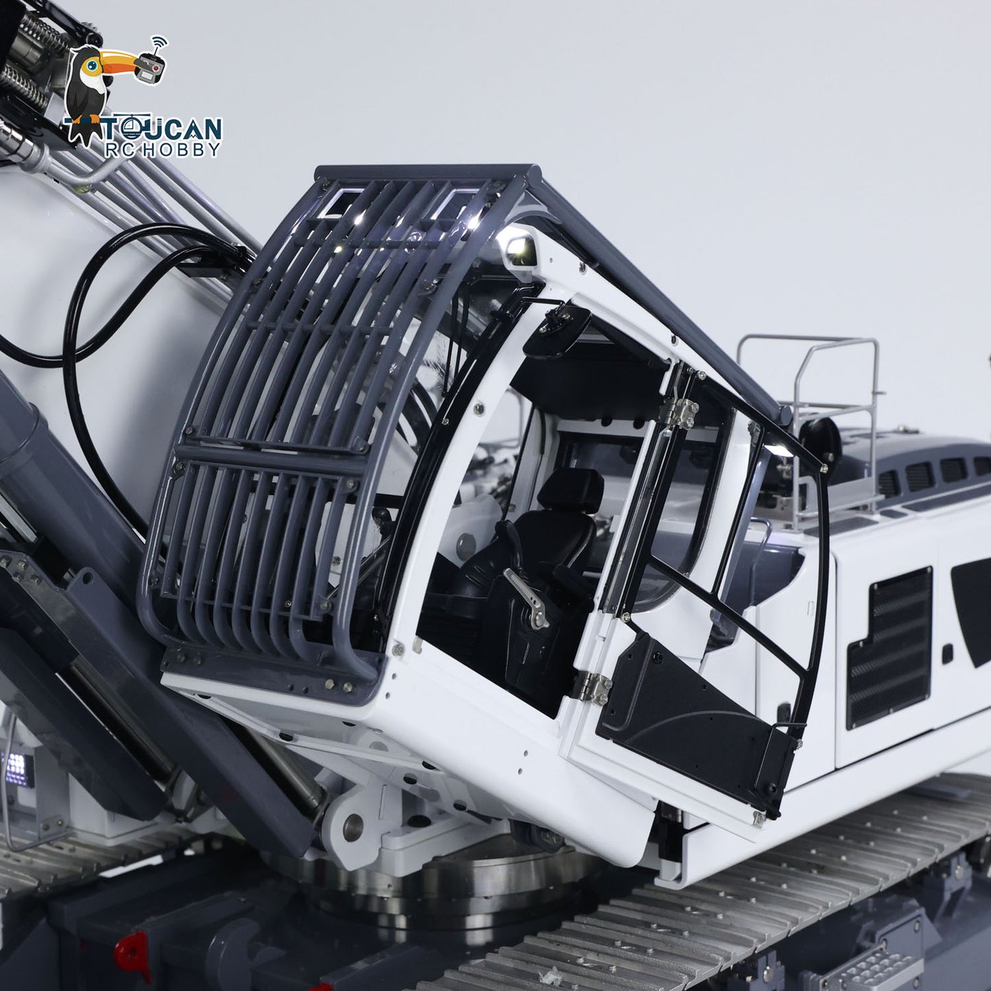 LESU 1/14 RC Full Hydraulic Demolition Excavator LR960 RTR Digger Frsky XE Radio