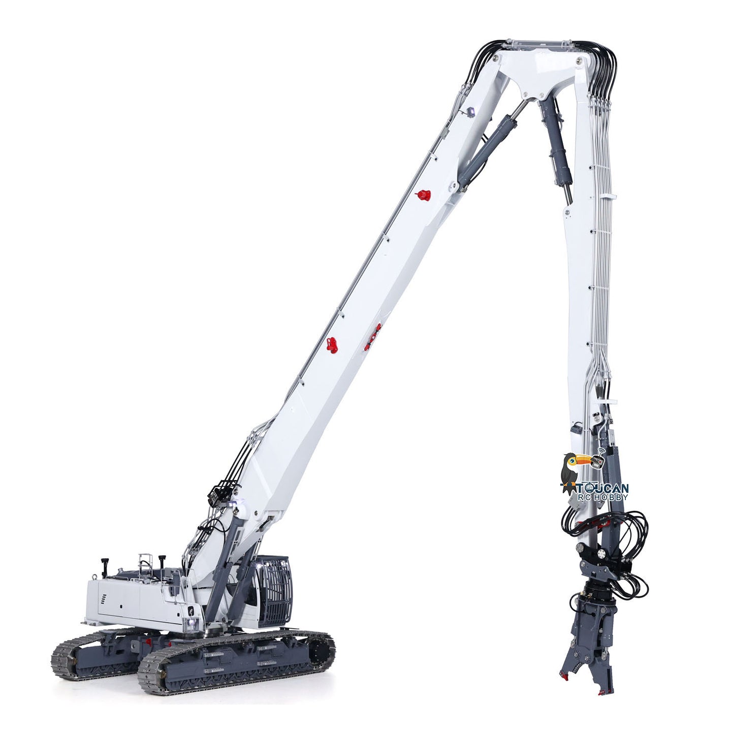 LESU 1/14 RC Full Hydraulic Demolition Excavator LR960 RTR Digger Frsky XE Radio