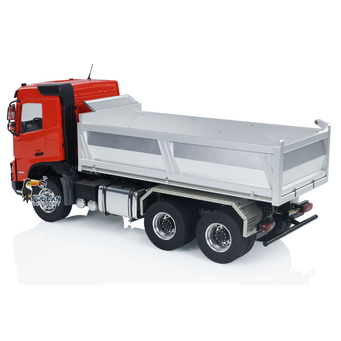 Double E 1/14 Hydraulic RC Dump Truck 6x6 FMX Remote Control Dumper Cars Hobby Model DIY RTR Hobby Model Gift