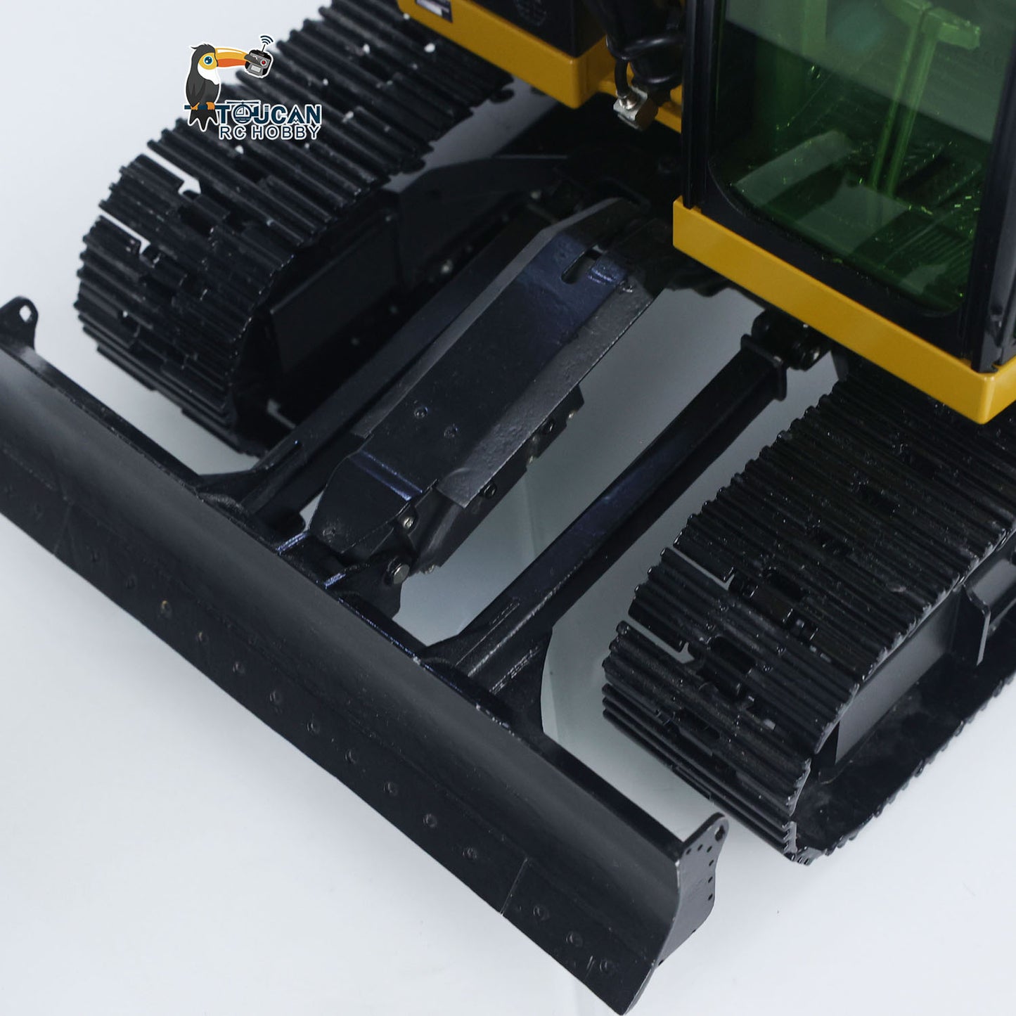 Metal 1/14 RC Hydraulic Excavator C308 308 Radio Controlled Digger Construction Vehicle RTR Model Flysky ST8 Radio Battery