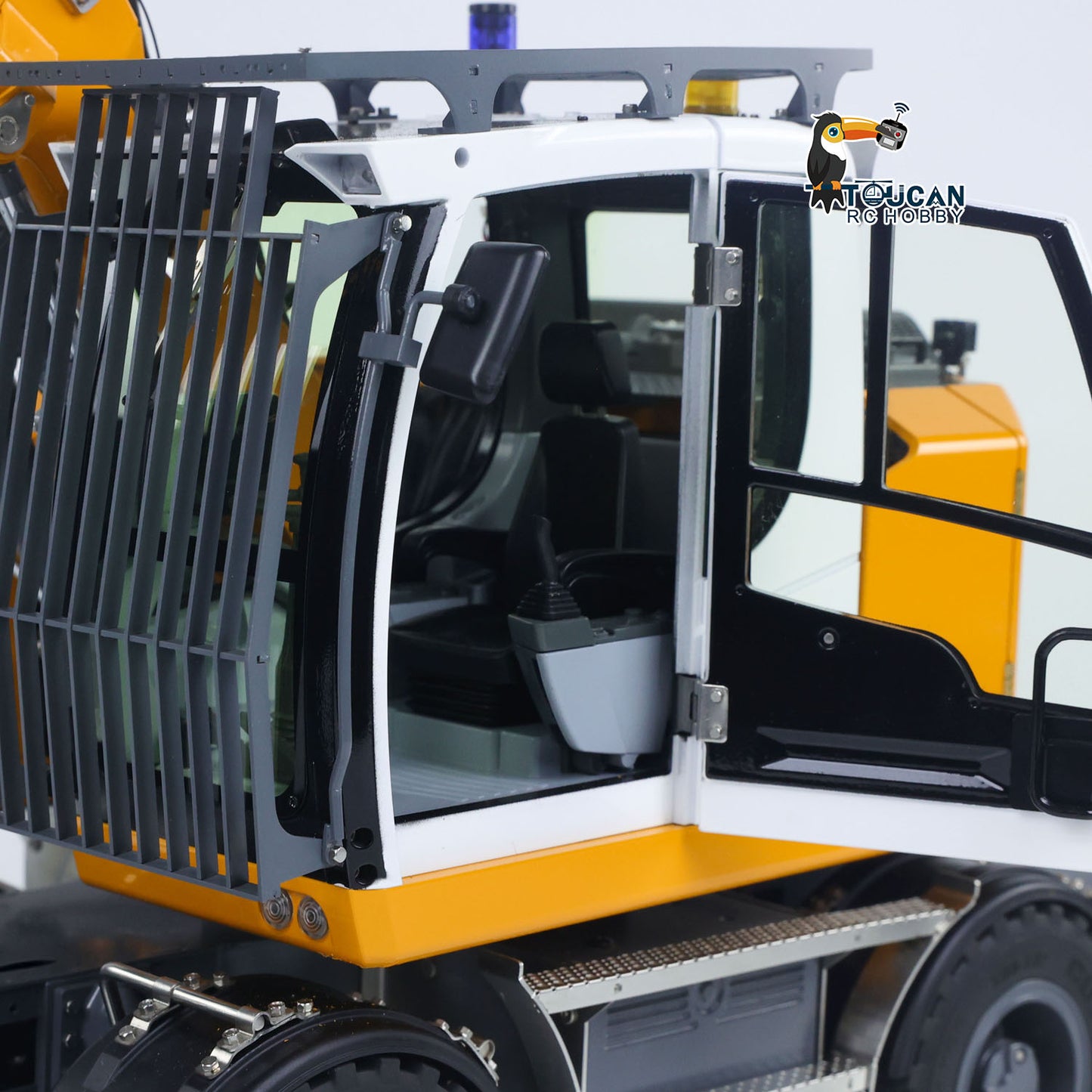 IN STOCK 1/14 RC Hydraulic Wheeled Excavator LR914 8-ways Valve RTR Metal Remote Control 4*4 Digger Model Axle Lock Flysky PL18EV Lite