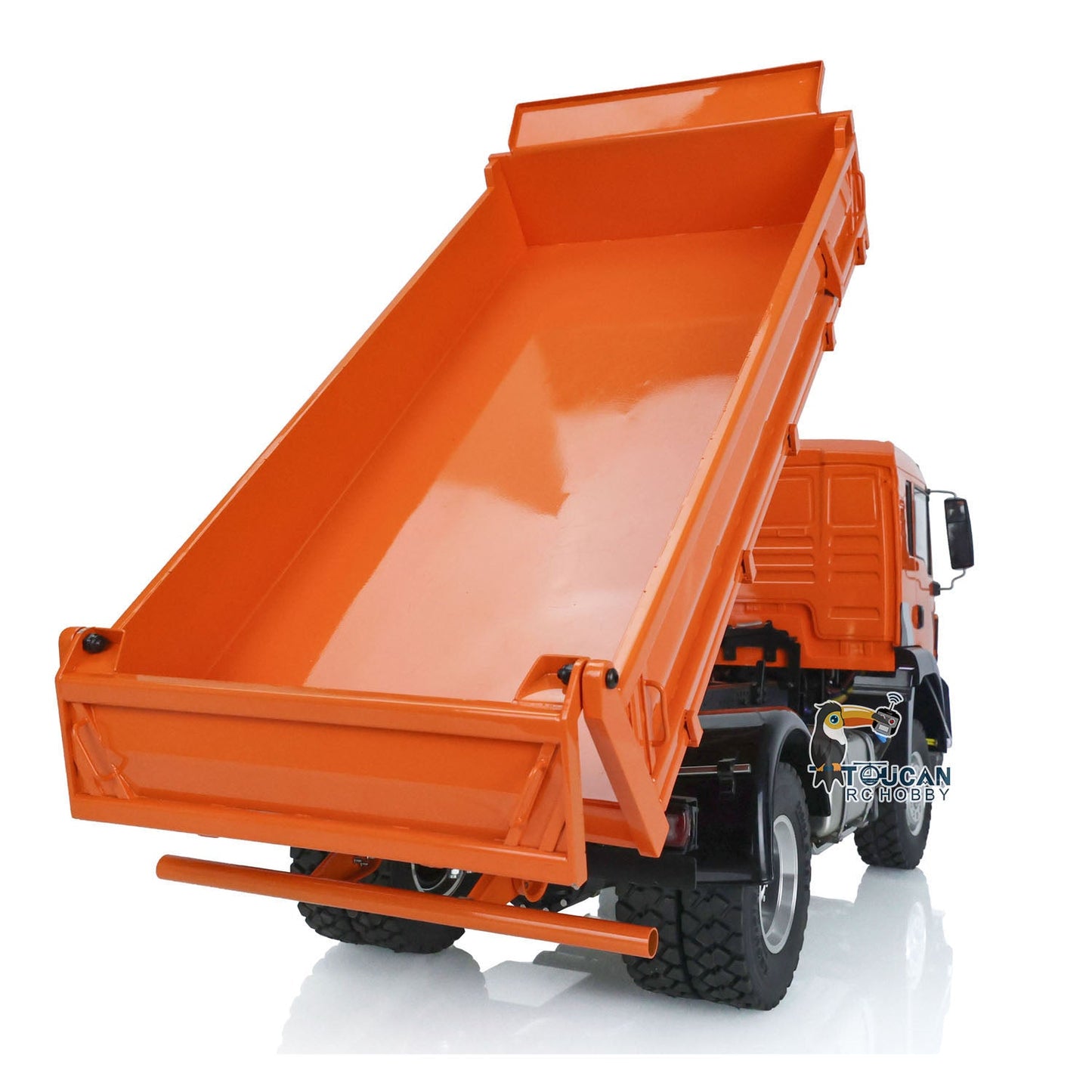 LESU 1/14 4*4 RC Hydraulic Dump Truck TGS Painted Radio Controlled Dumper Car Model Sound Light System ESC Motor Servo