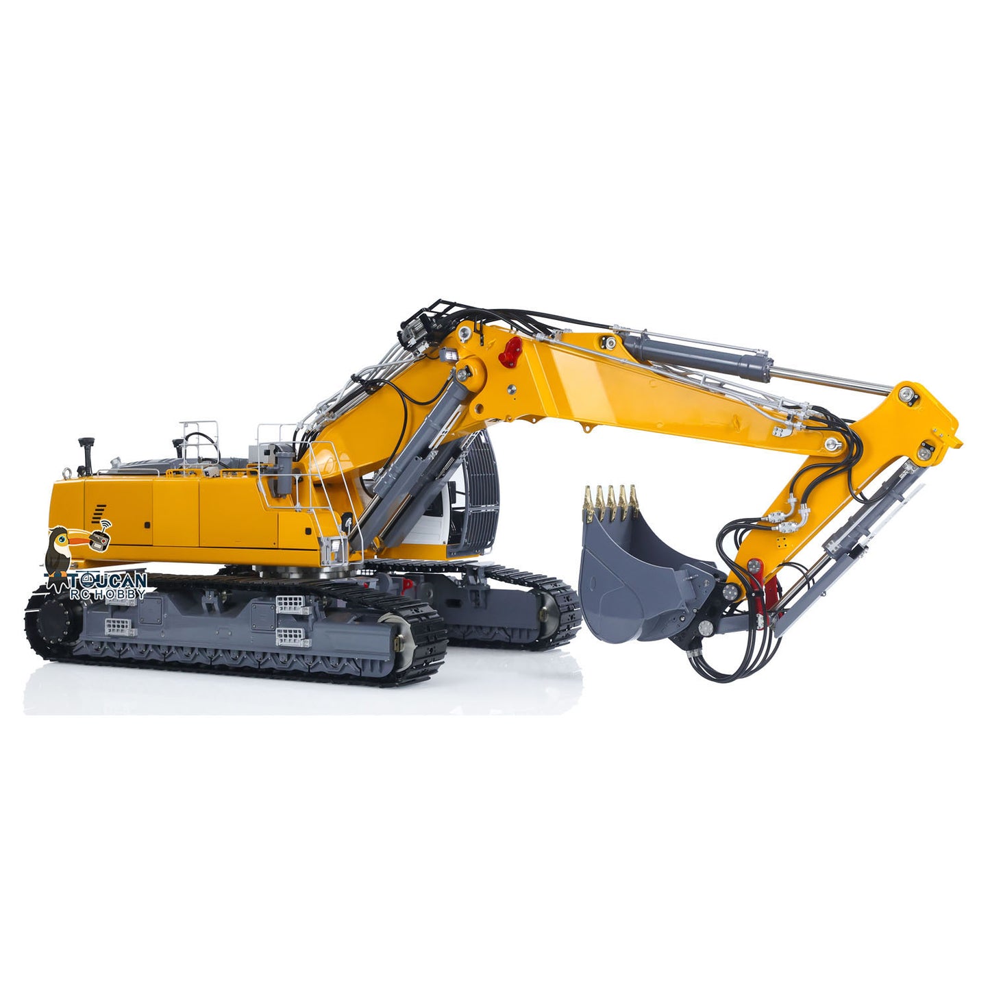LESU 1/14 RC Heavy Full Hydraulic Excavator LR960 RTR Demolition Digger Model XE Radio