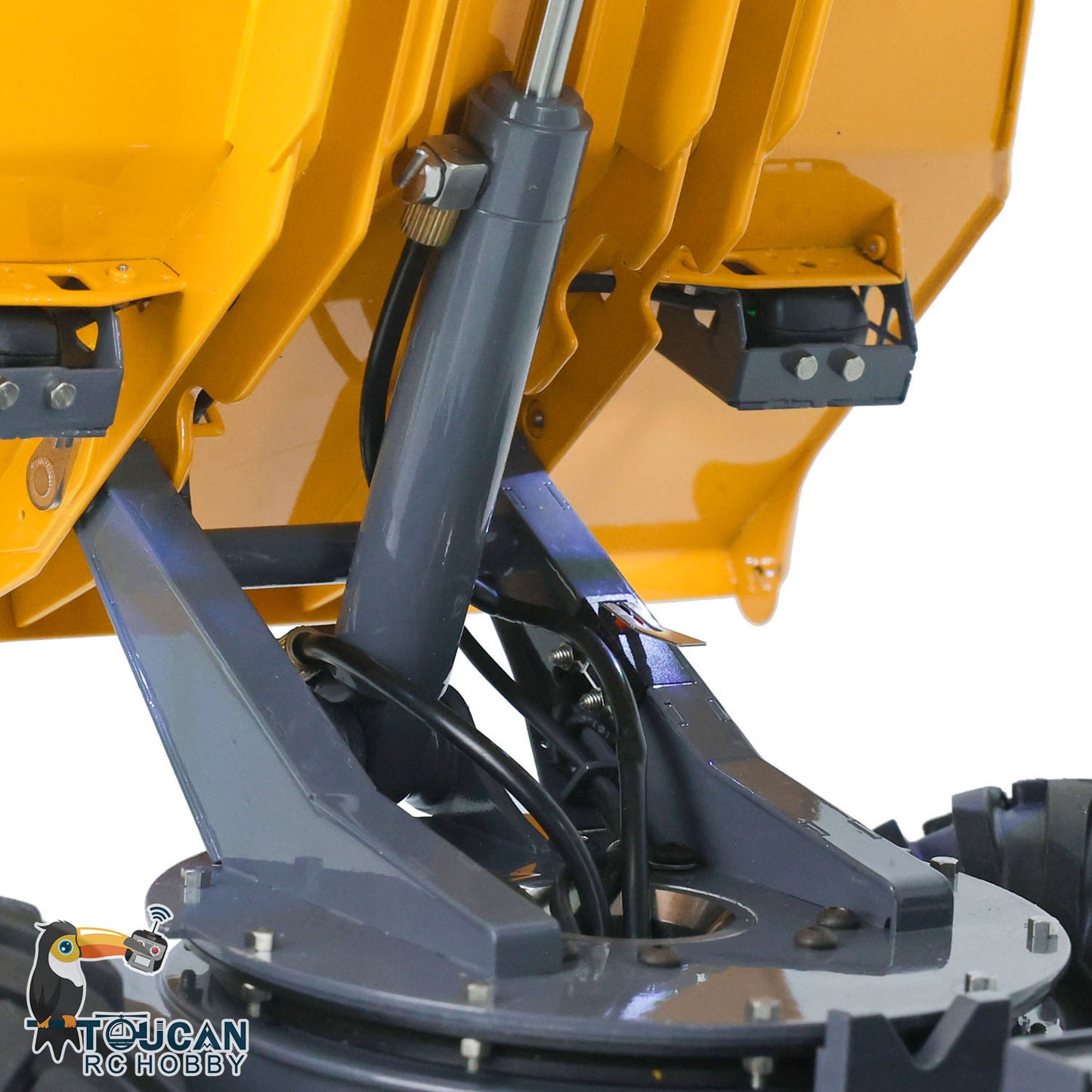 LESU 4*4 1:14 6MDX RC Hydraulic Equipment Remote Control Articulated Dump Truck Tipper Construction Vehicle DIY Model