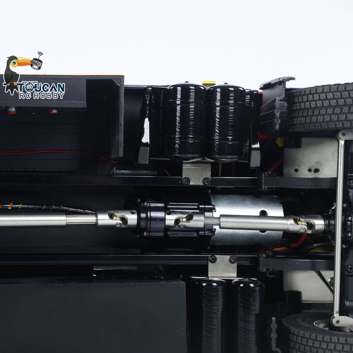 1/14 Electric Fire Truck SC 770S Remote Control Vehicle i6S Radio 11.1V Battery 2Speed Gerabox Water Spraying RC Model Car