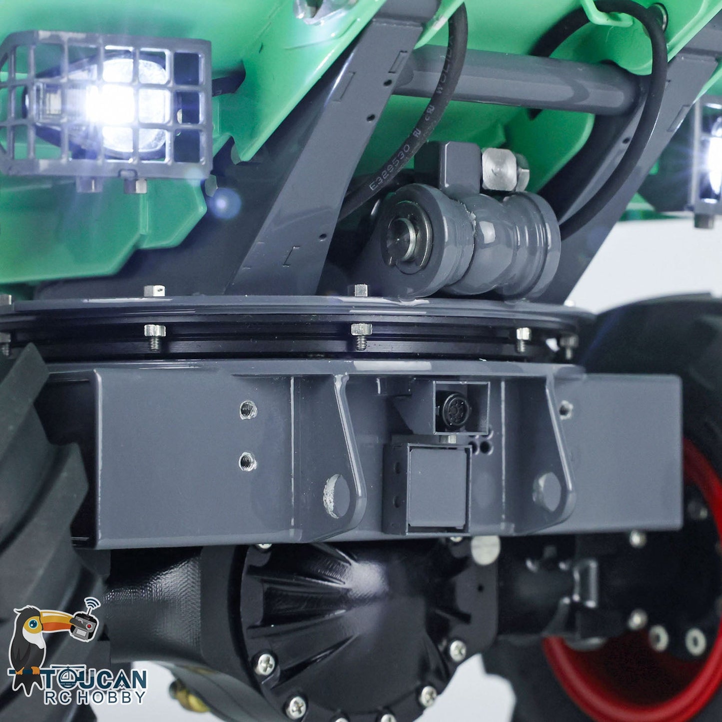 LESU 1/14 AOUE 6MDX Metal RC Remote Controlled Hydraulic Articulated Dumpers Painted Ready To Run Motor ESC Light System