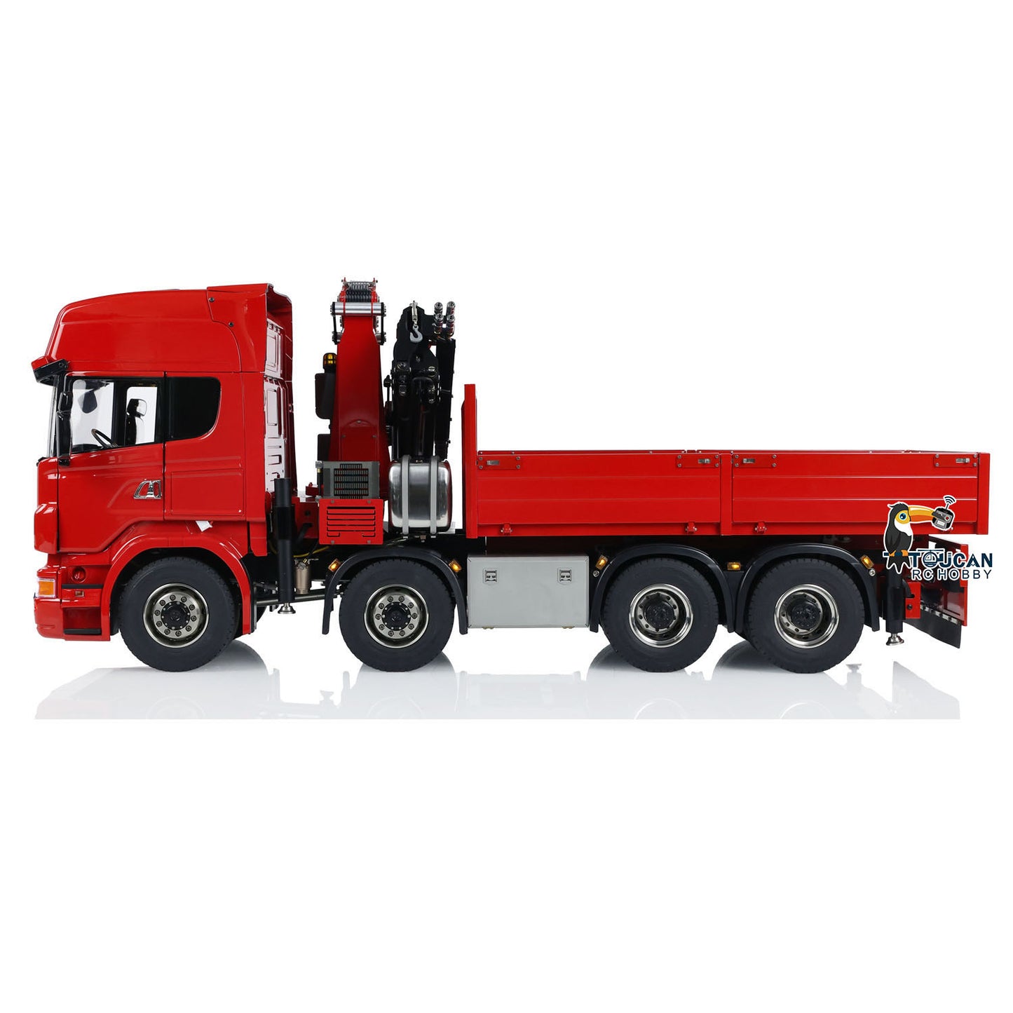 1/14 Hydraulic RC Crane Tractor Truck 8x8 Electric Car Quick Attached Bucket