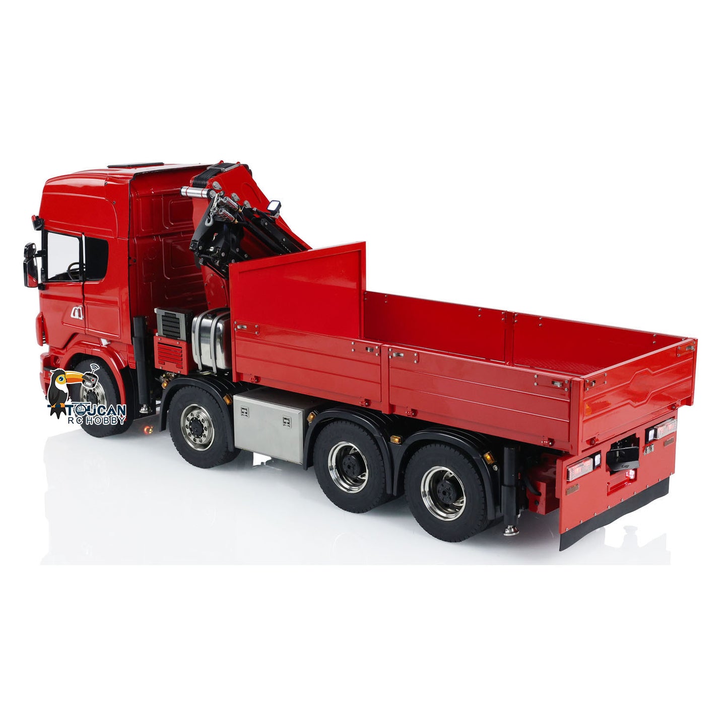 1/14 Hydraulic RC Crane Tractor Truck 8x8 Electric Car Quick Attached Bucket