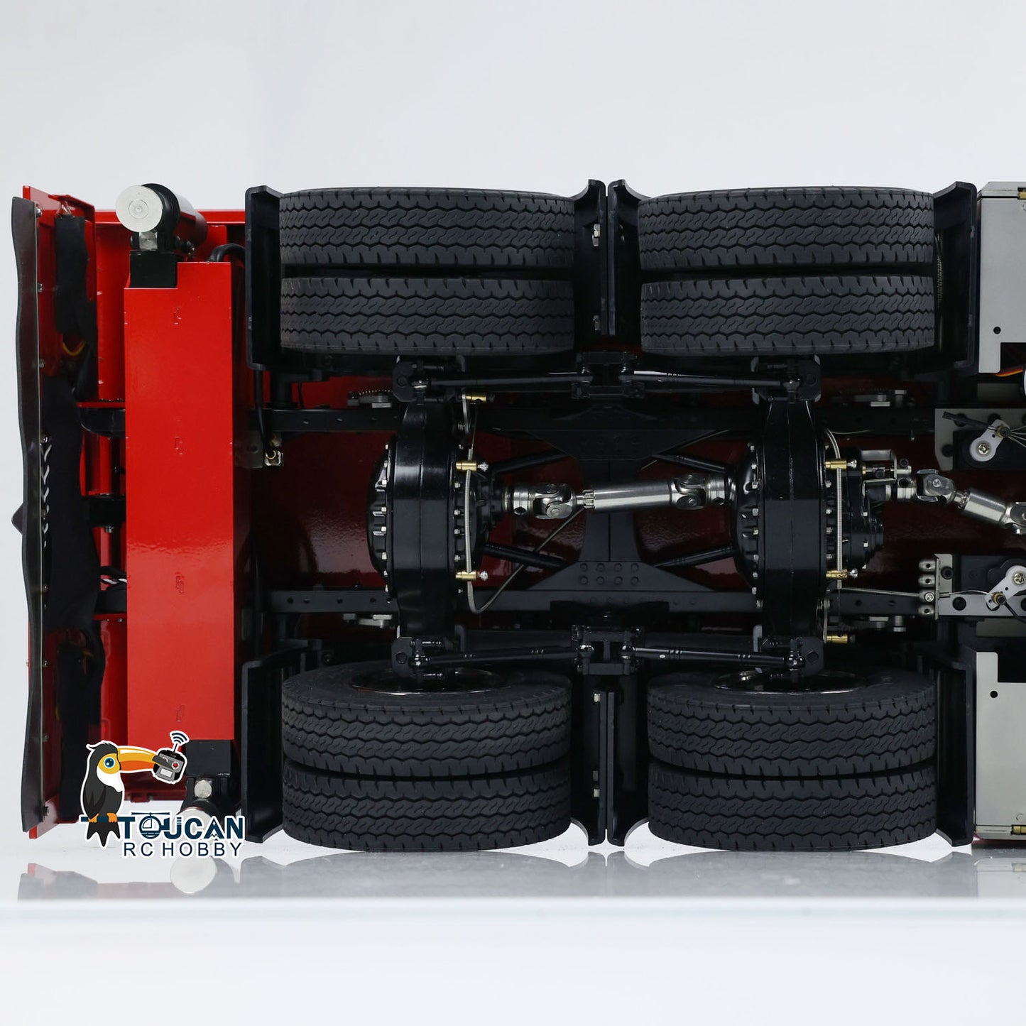 1/14 Hydraulic RC Crane Tractor Truck 8x8 Electric Car Quick Attached Bucket
