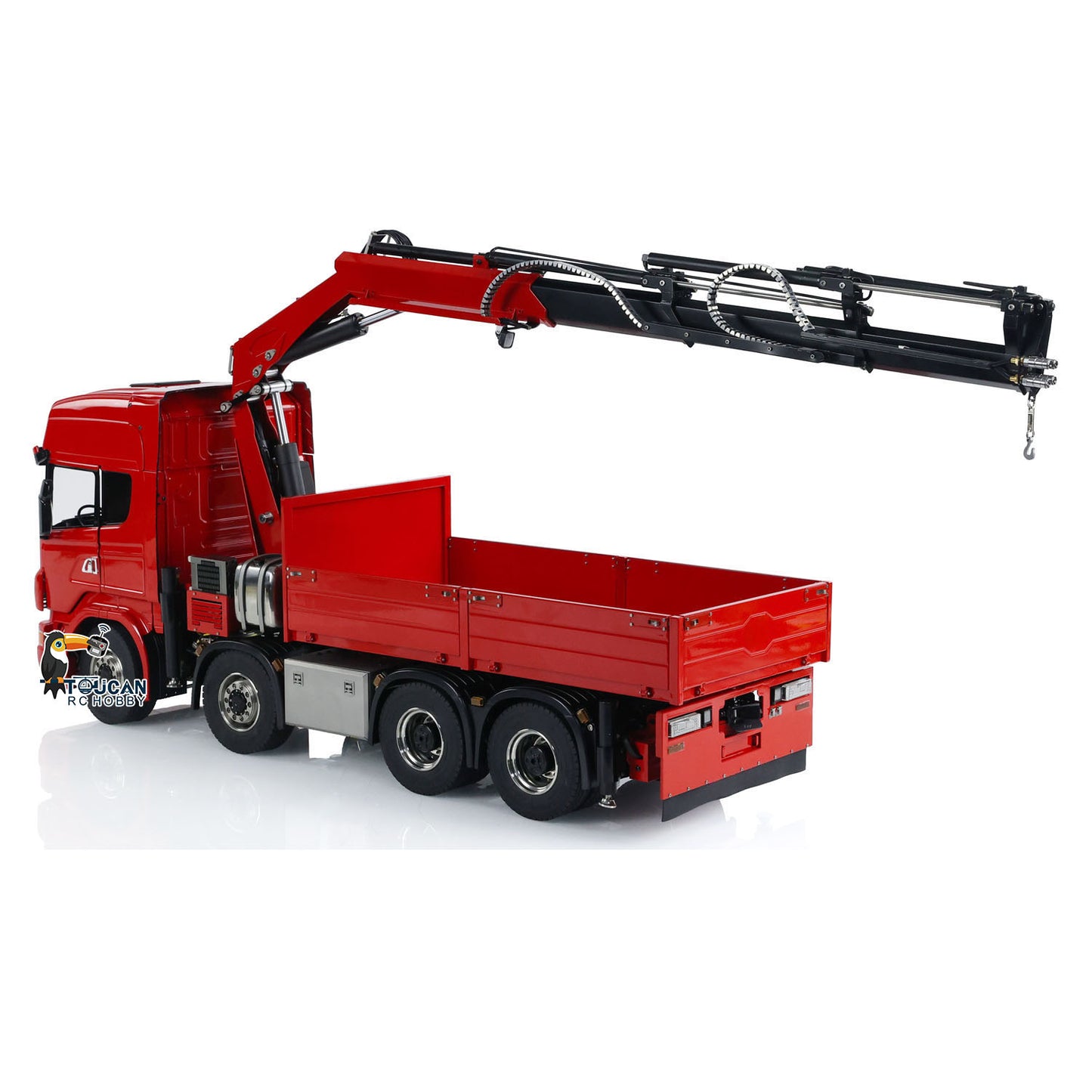 1/14 Hydraulic RC Crane Tractor Truck 8x8 Electric Car Quick Attached Bucket