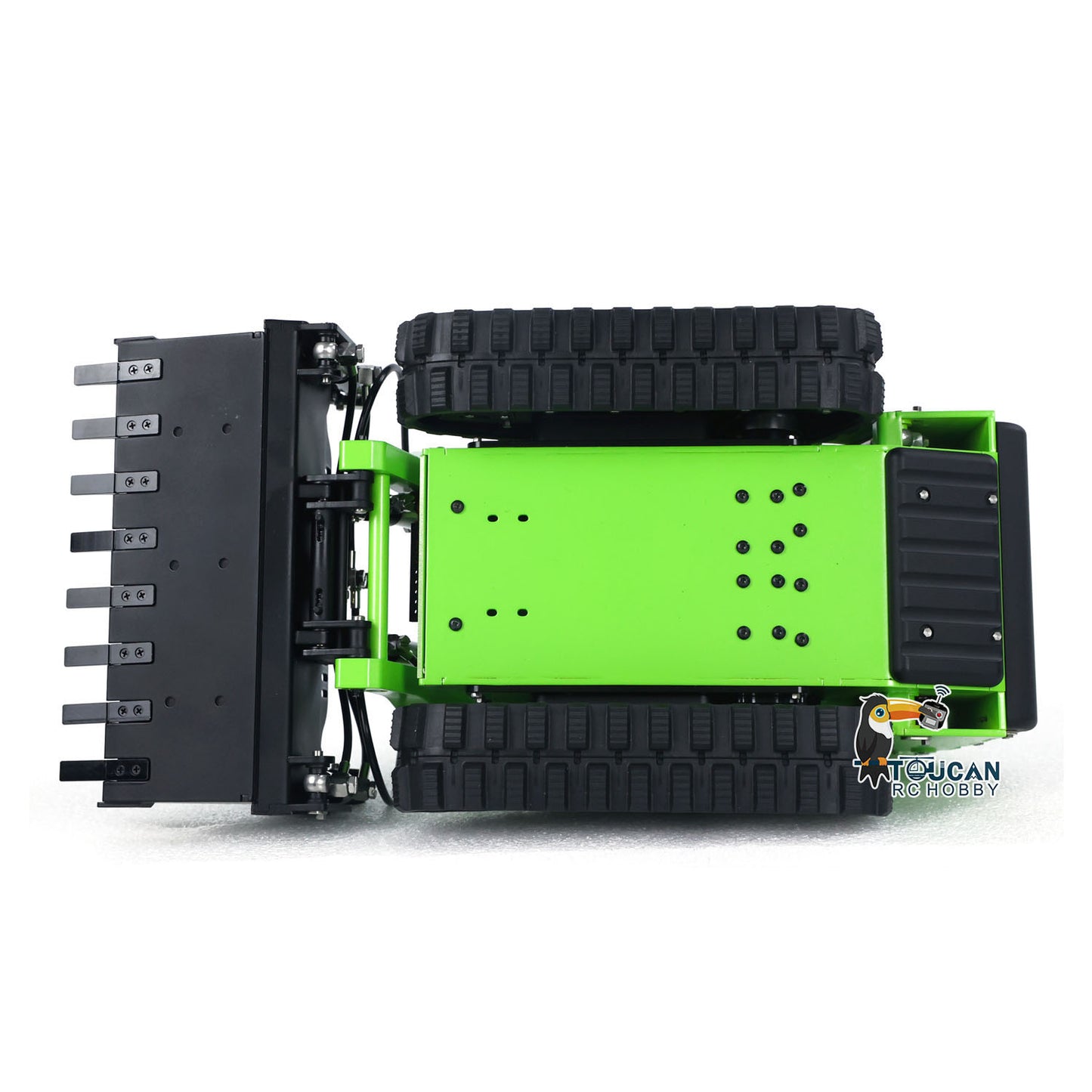 LESU 1/14 Aoue LT5 Bobcat RC Hydraulic Skid-Steer Loader Electric Cleaner I6S Radio Battery RTR Remote Control Construction Car