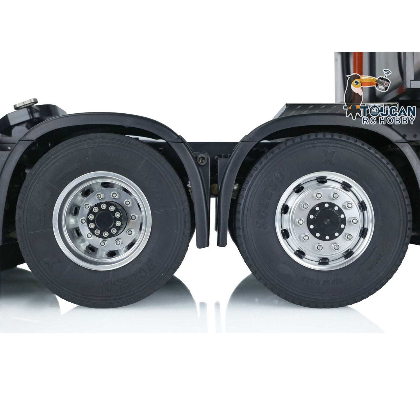 TOUCAN Metal 8X8 Chassis 3Speed Gearbox Differential Lock Axles 1/14 RC Tractor Truck RTR 3363 Radio Control Car Flysky I6S Radio