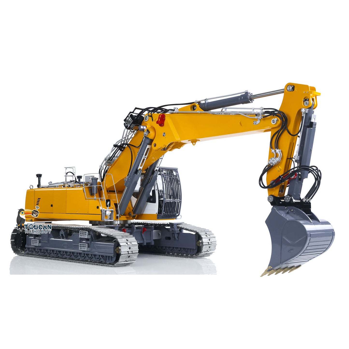 LESU 1/14 RC Heavy Full Hydraulic Excavator LR960 RTR Demolition Digger Model XE Radio