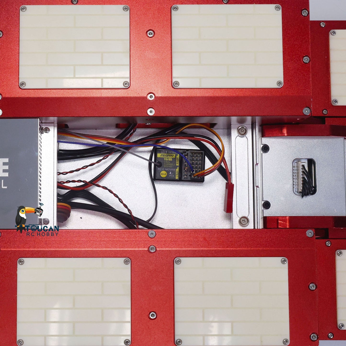 Degree 996 1/14 RC Hydraulic Trailer 8 Axles Metal 5+3 Hydraulically Suspended Painted Remote Control Truck