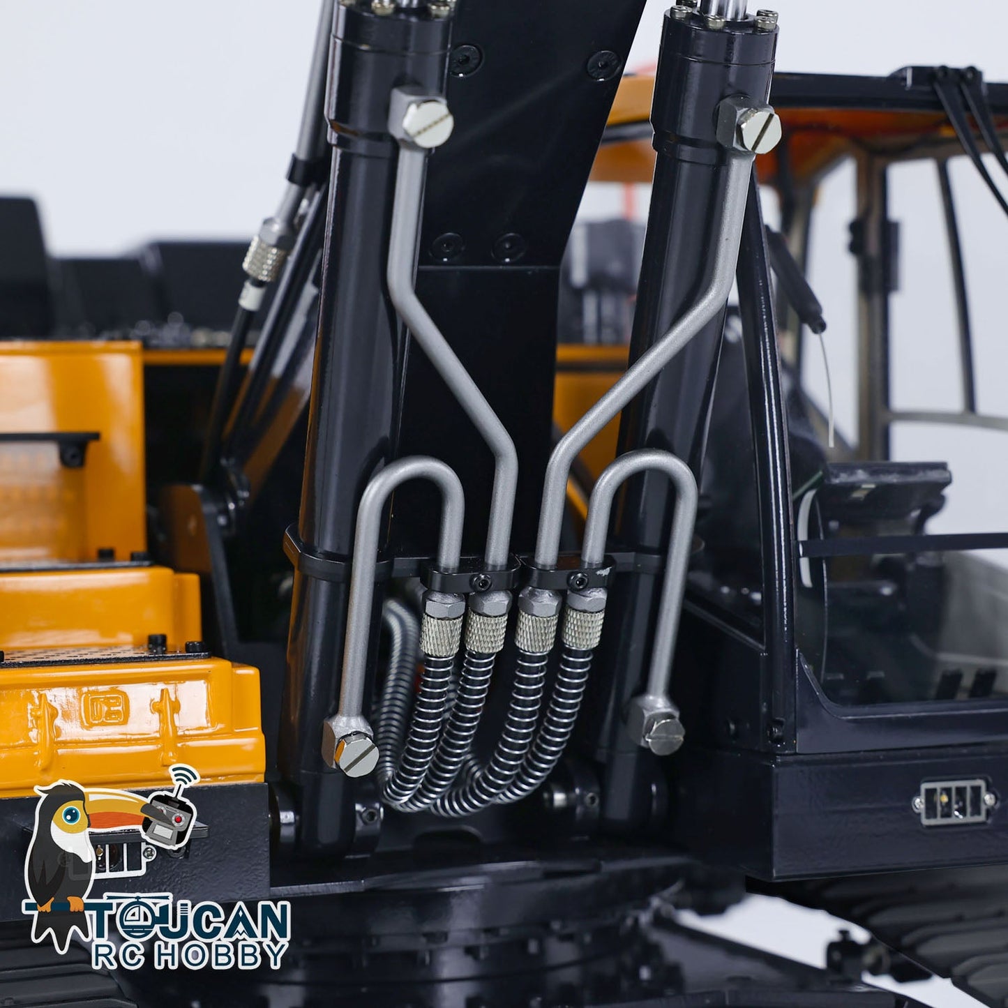 MTModel Metal 1/14 EC380 RC Hydraulic Excavator Remote Control Construction Truck Digger Heavy Machine Assembled and Painted Car