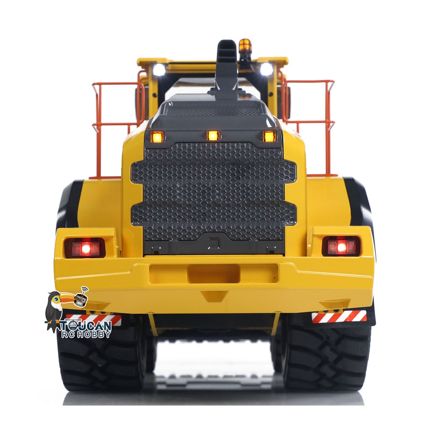 1/14 RC Hydraulic Loader E260L Metal Remote Control Construction Vehicles Flysky ST8 Radio Lock Differential Axle Frok Coupler