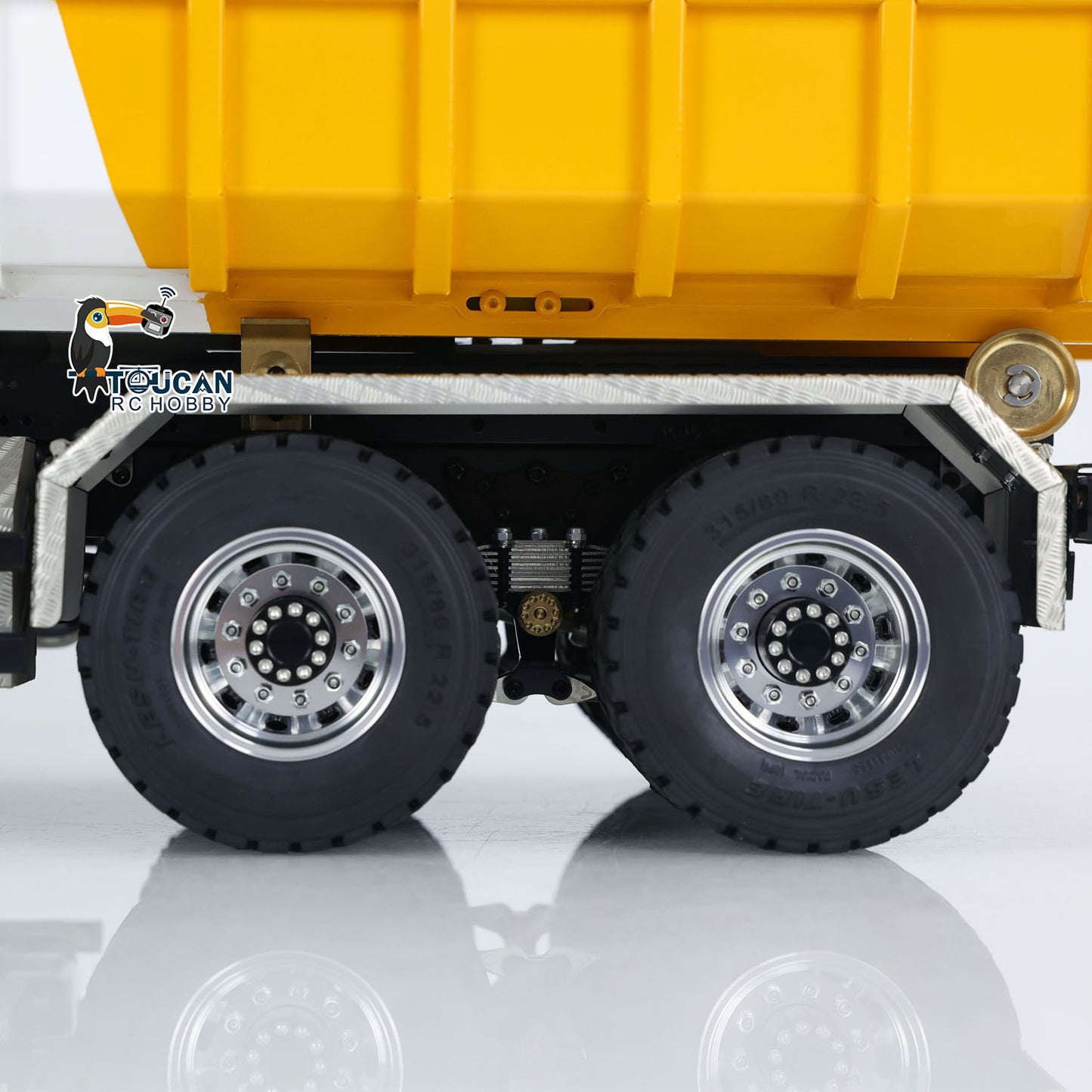 LESU 8x8 1/14 RC Hydraulic Roll On Dumper Truck RTR Radio Control Full Dump Cars Lights Sounds