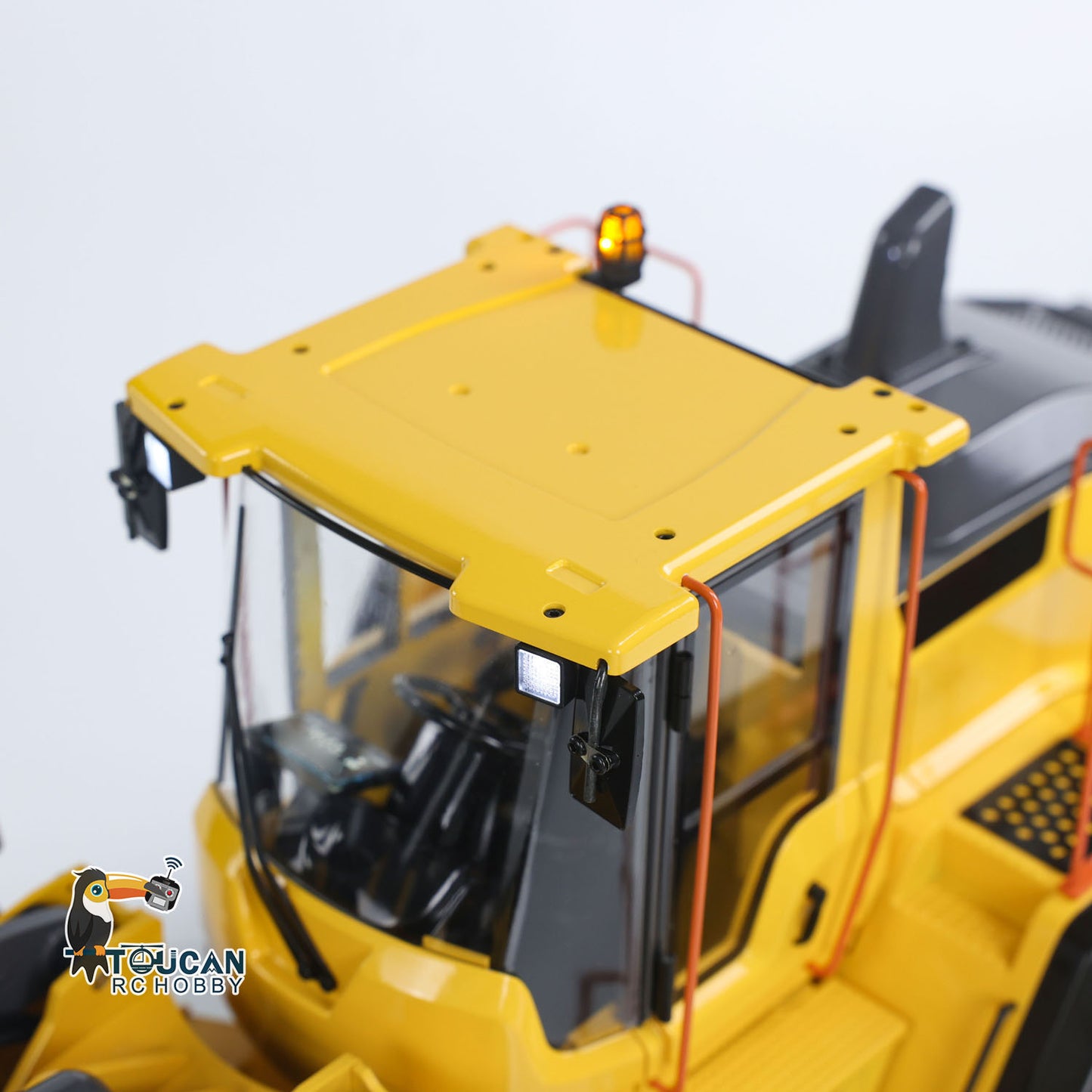 1/14 RC Hydraulic Loader E260L Metal Remote Control Construction Vehicles Flysky ST8 Radio Lock Differential Axle Frok Coupler