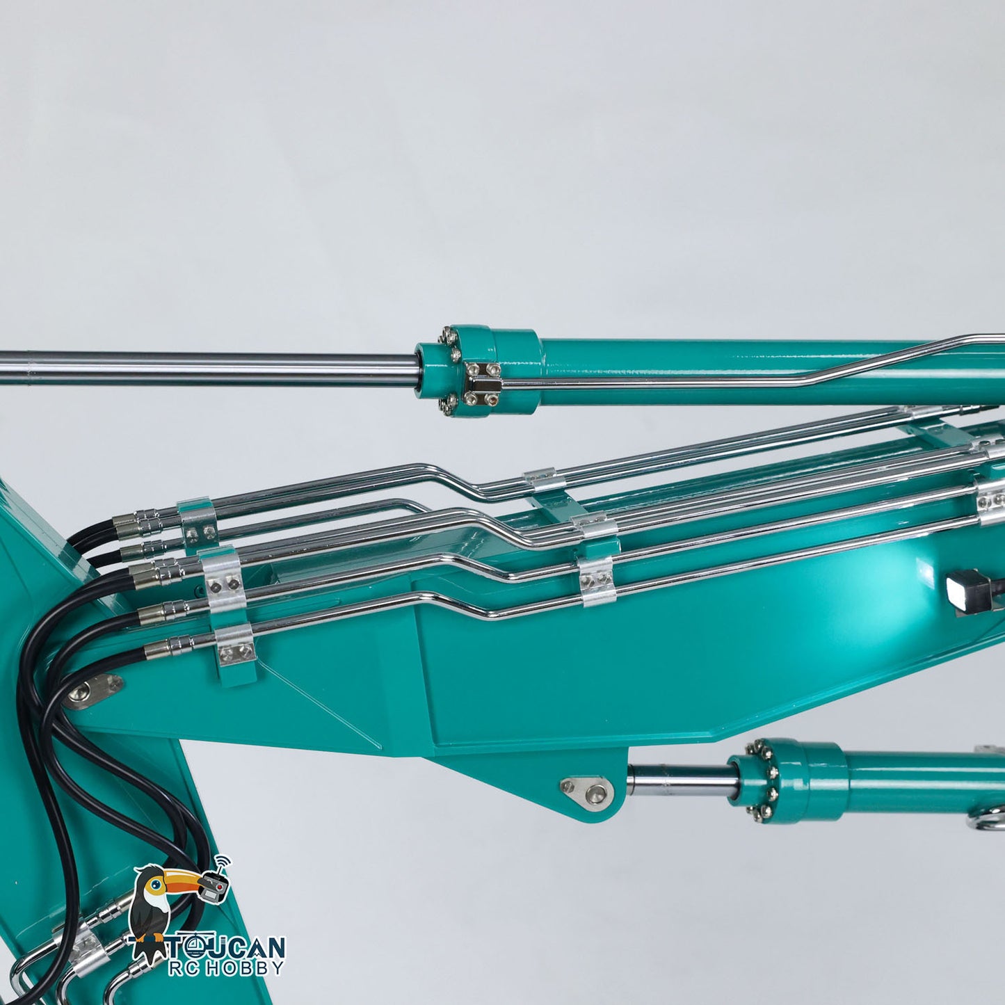 KABOLITE RC Hydraulic Excavator 1/14 HUINA K350 200 Metal 3-piece Boom RTR Cars 6CH Valve Paladin 18EV Lite Battery