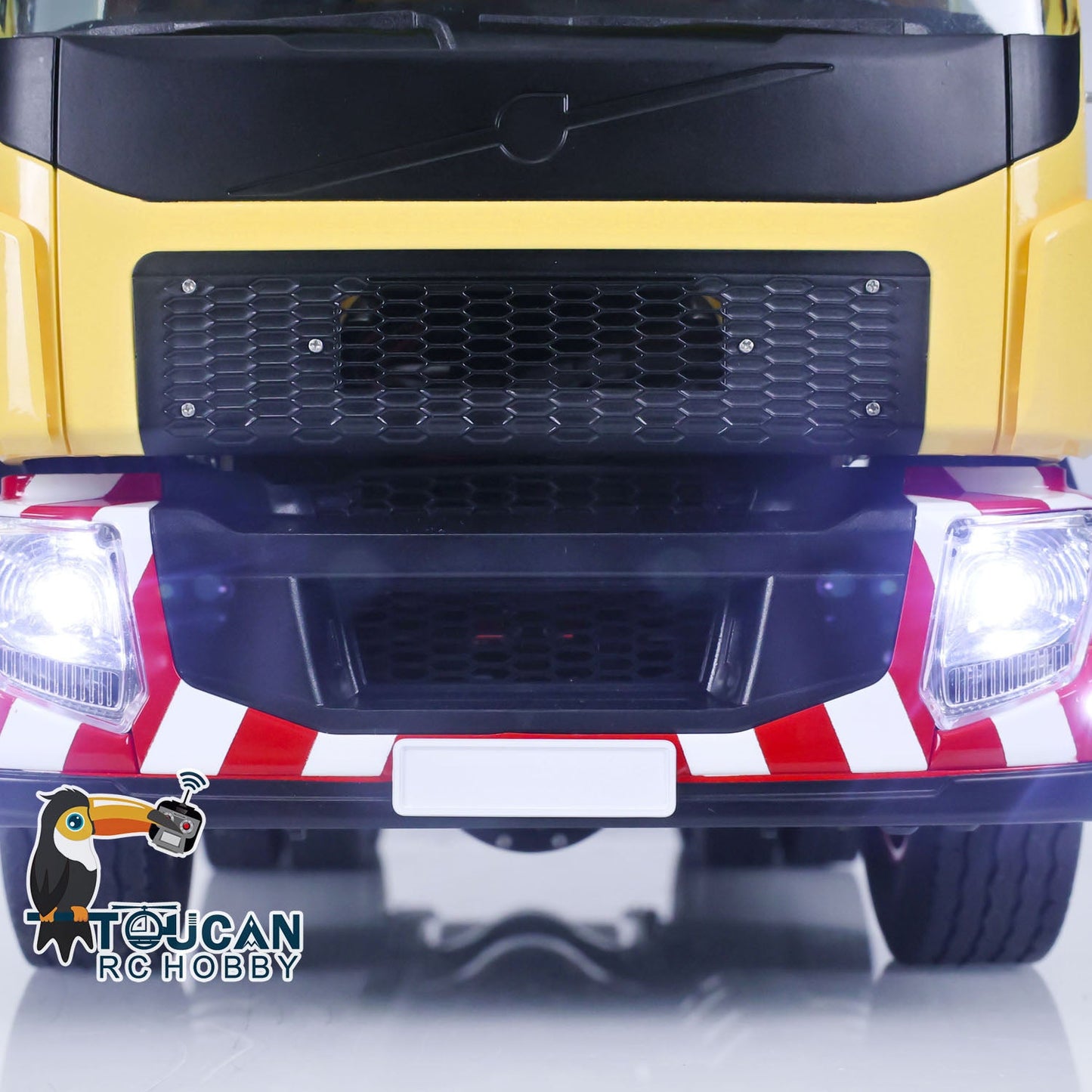 Second-Hand 99%New 6x6 1/14 RC Tractor Truck LESU RTR Remote Control Car Metal Chassis Sound Lights