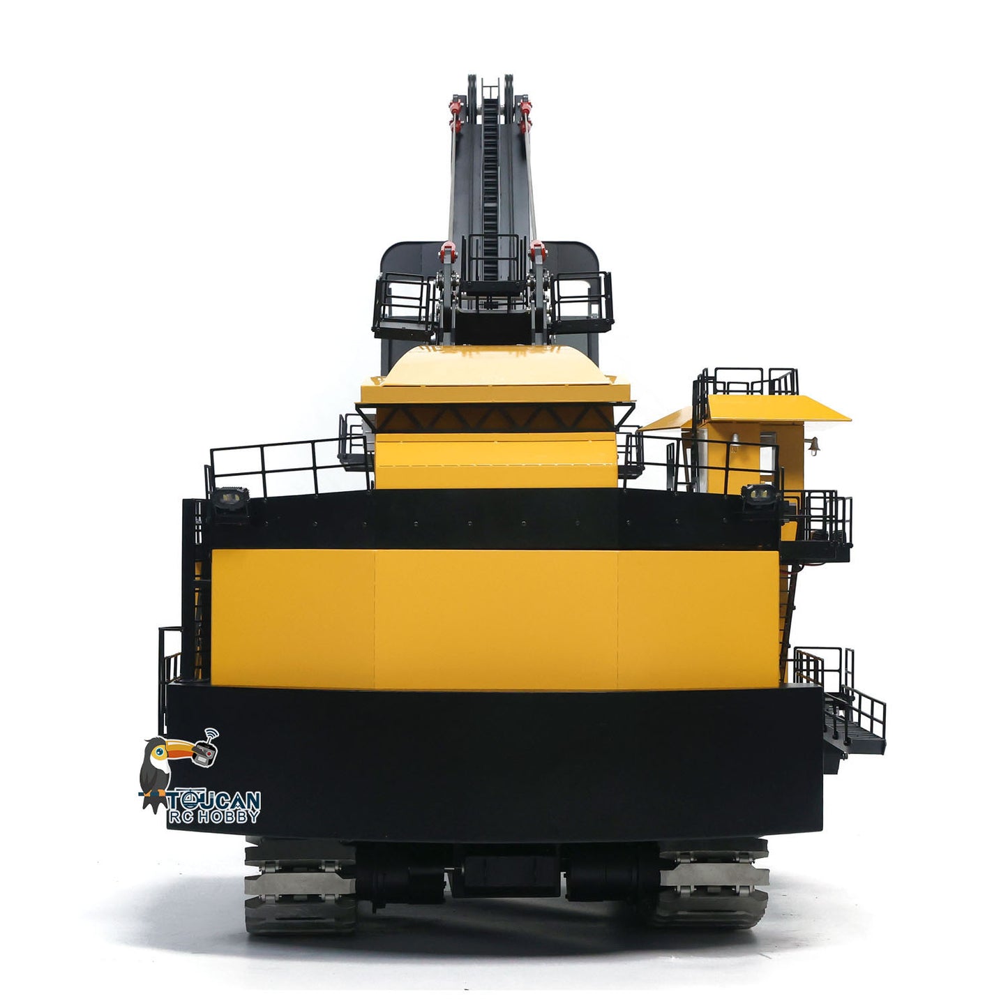 100KG! 1/25 Metal Electric Rope Shovel Excavator RC Mining Digger RTR Heavy Machine with Two Battery H4100 4100