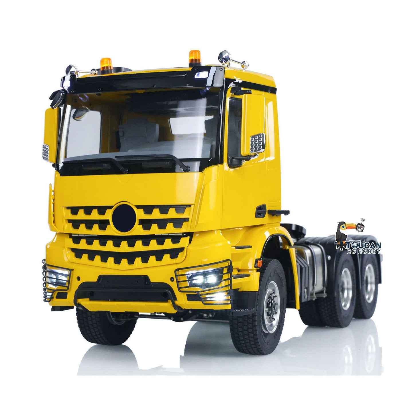 6X6 1/14 Radio Controlled Lorry Car RC Tractor Truck Model Battery RTR NO Lock Differential Axles 2Speed for TAMIYA Semi Trailer