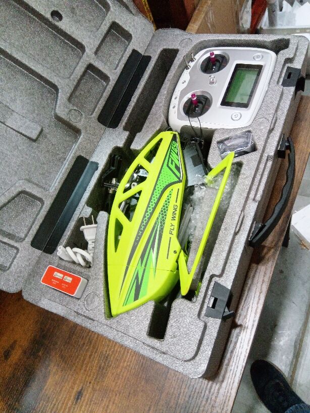 Second Hand US Stock RC FLYWING 450L V3 Smart Helicopter RTF Drone GPS Hover Aerobatic One Key Return