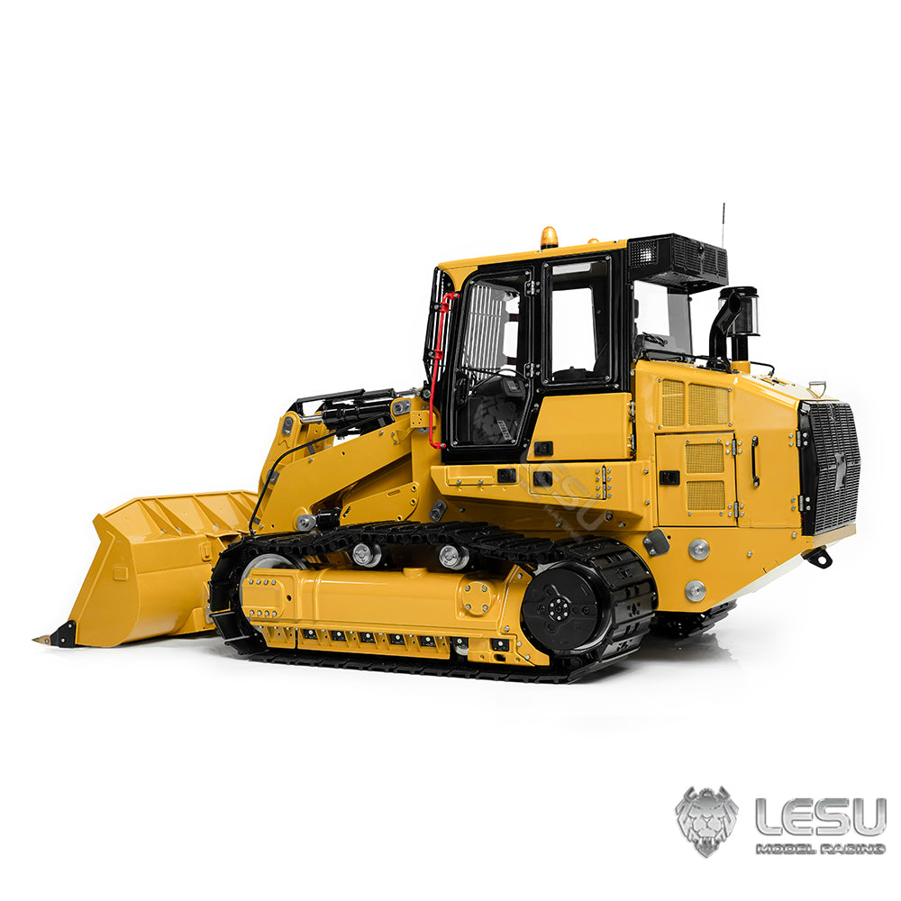 LESU 1/14 973K RC Hydraulic Loader Metal RTR Remote Control Tracked Car Hobby Model DIY Vehicle Flysky ST8 Optional Tracks Colors