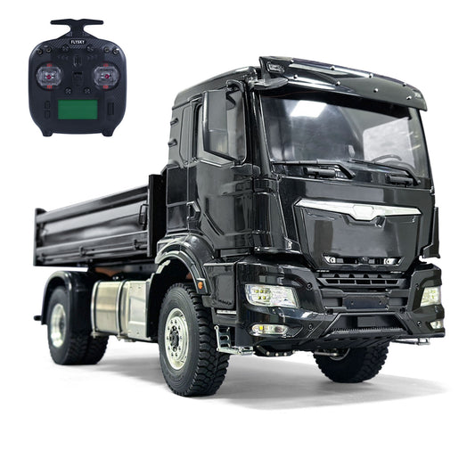 1/14 Hydraulic RC Dumper Trucks Remote Control Tipper Car Metal Cabin Lights