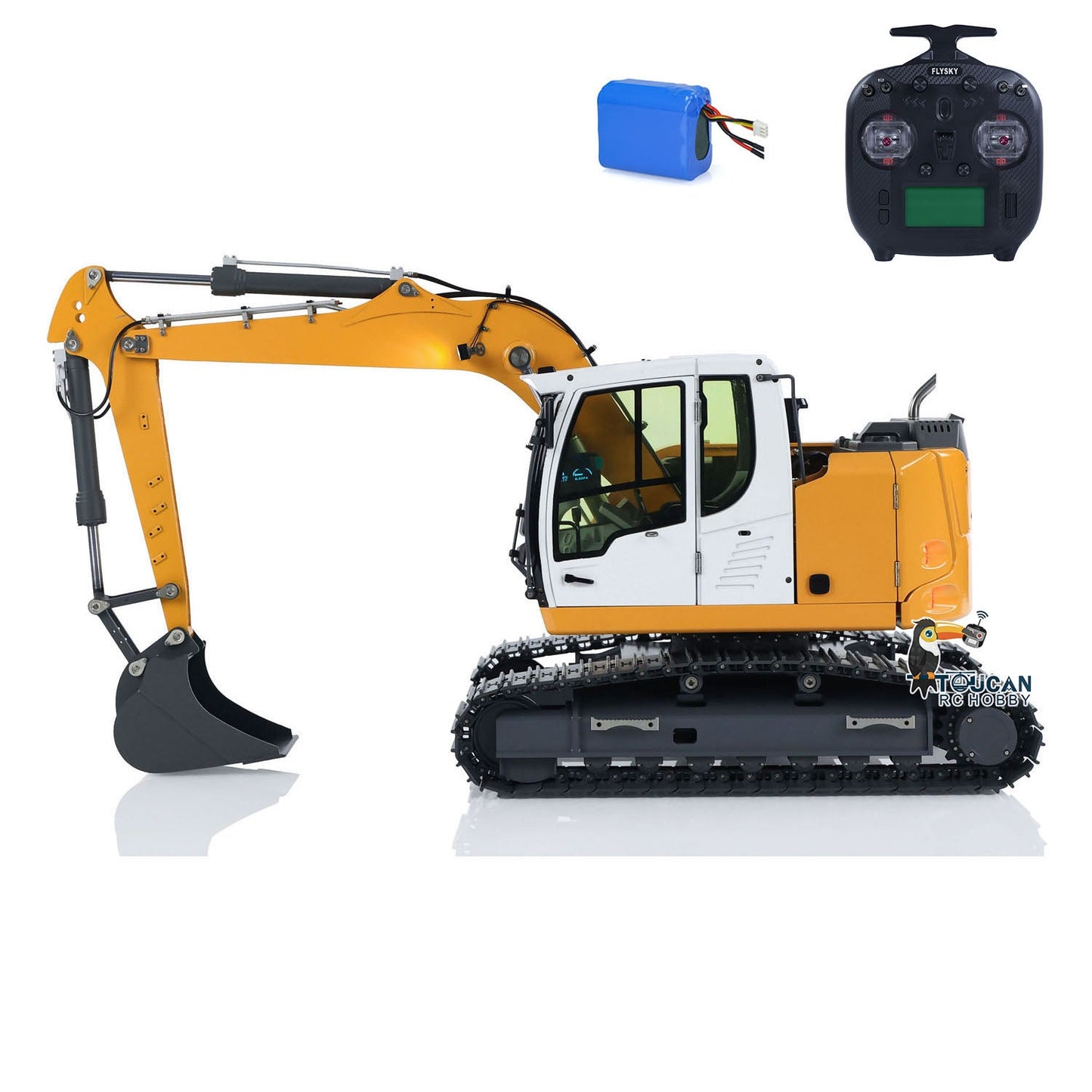 JDM-208 1/14 RC Hydraulic Excavator R920 Metal Remote Control Digger Model ST8