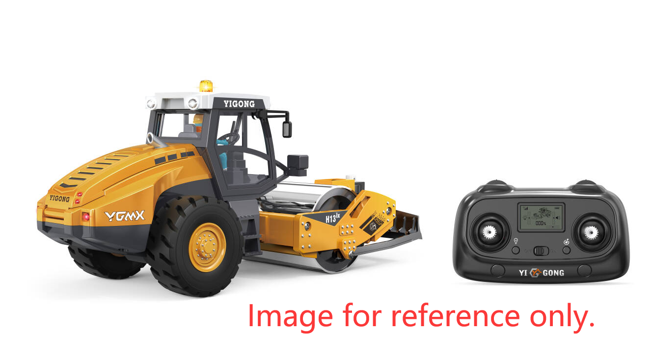 Deposit Pre-order Hydraulic RC Road Roller 131 Remote Control Construction Vehicles New Product Radio System