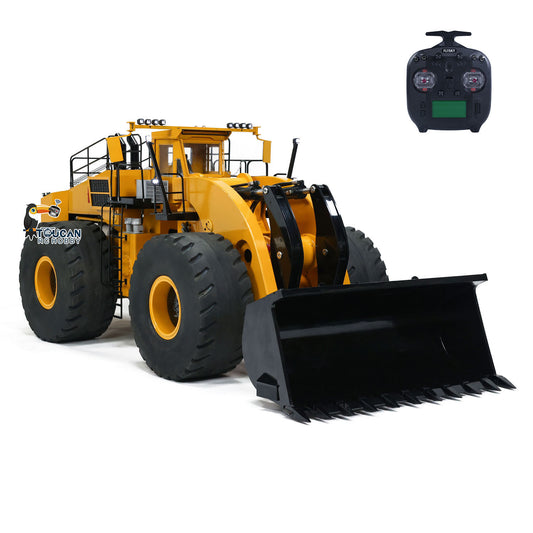 150KG! 1/14 RC Hydraulic Loader Heavy Duty L2350 Remote Control Construction Vehicles with Sound Light Smoke