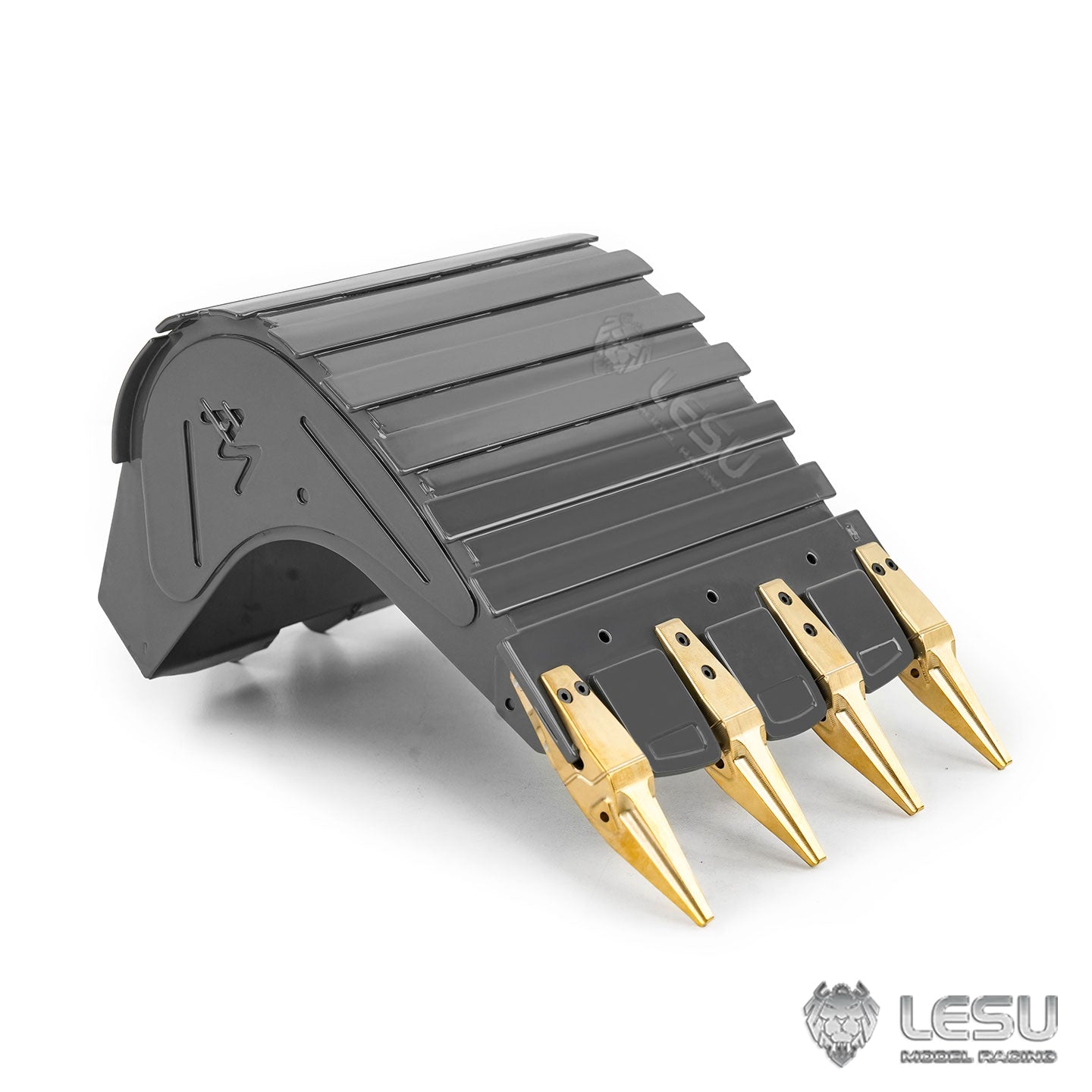 Metal Original Bucket B0030-G for LESU LR956 PC360 ET26L SK500 ET26B ET36L 1/14 RC Hydraulic Excavator Remote Control Digger RC Constraction Car