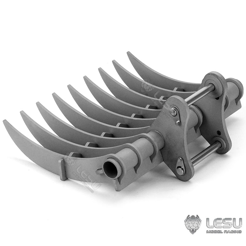 Metal Selector Grab Grapple for 1/14 RC LESU Hydraulic Carter 374F Excavator
