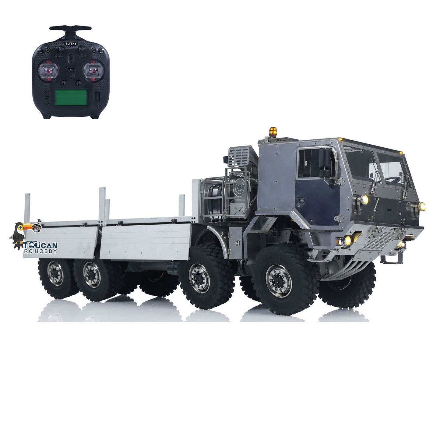 1:14 RC T815 Off-road Truck Crawler 3 Speed Transmission 8*8 Lights Sounds with 3-speed transmission