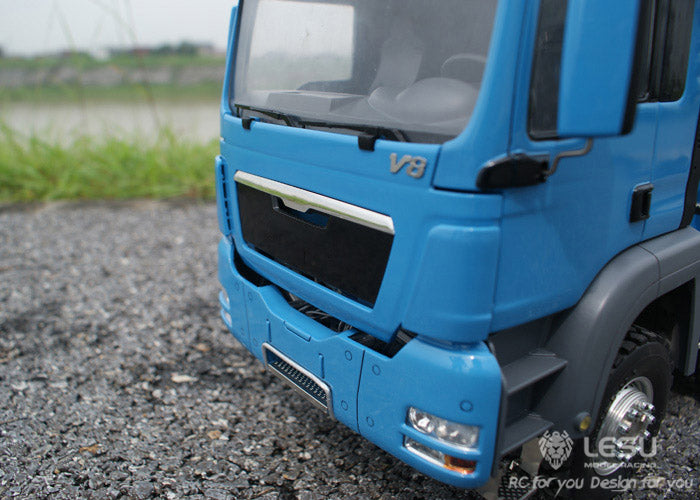 IN STOCK LESU MAN 8*8 Hydraulic RC Dumper Truck Bucket Model Motor ESC Servo 1/14 TAMIYA