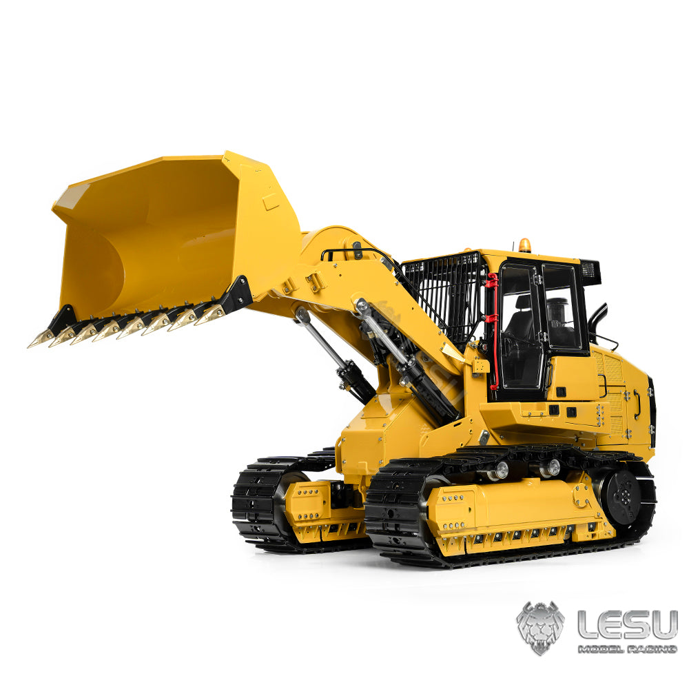 LESU 1/14 973K RC Hydraulic Loader Metal RTR Remote Control Tracked Car Hobby Model DIY Vehicle Flysky ST8 Optional Tracks Colors