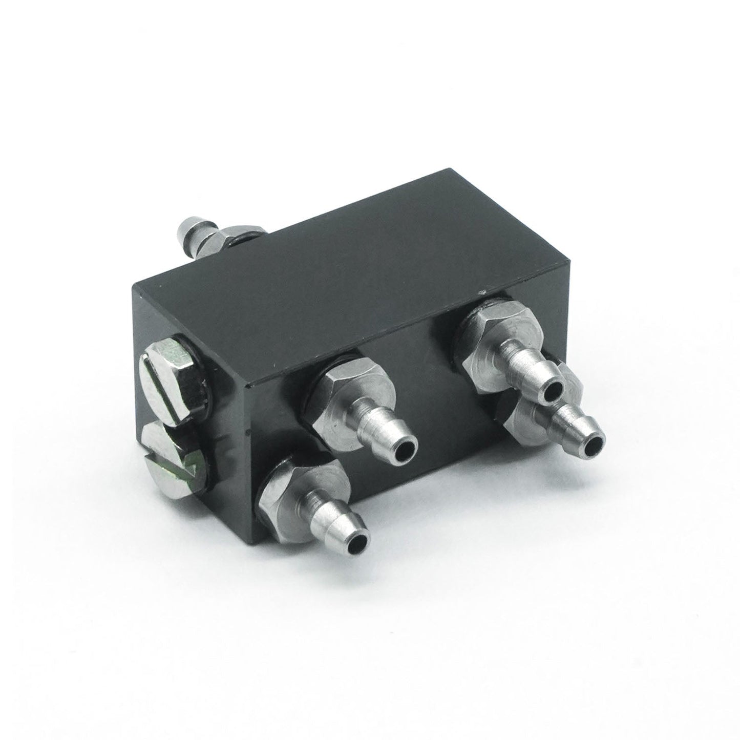 Metal Flow Divider 1 into 2 Dividing Valve for 1/14 RC Hydraulic Excavator Truck