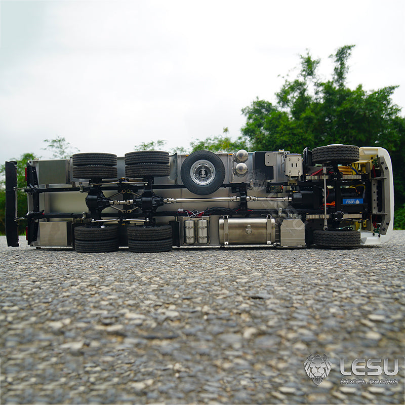 IN STOCK LESU 1/14 VM 6x4 RC Flatbed Truck Model Car TAMIYA Light System