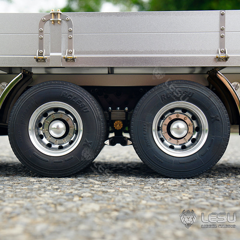 IN STOCK LESU 1/14 VM 6x4 RC Flatbed Truck Model Car TAMIYA Light System