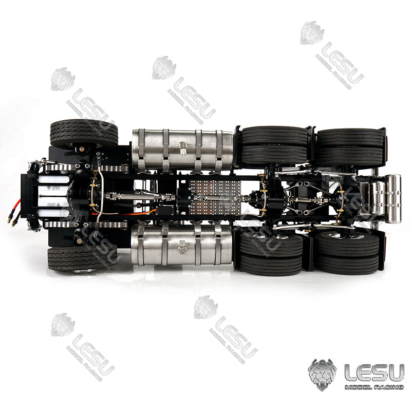 IN STOCK Metal 6*6 Chassis Motor Servo for 1/14 TAMIYA Vol FH16 Tractor Truck Model