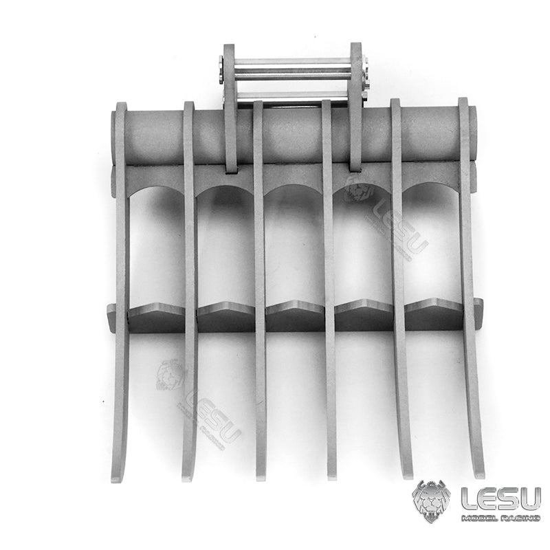 LESU 1/14 PC360 Painted & Unassembled Metal RC Hydraulic Excavator Protective Fence Plastic Liquid Crystal Display Scraper