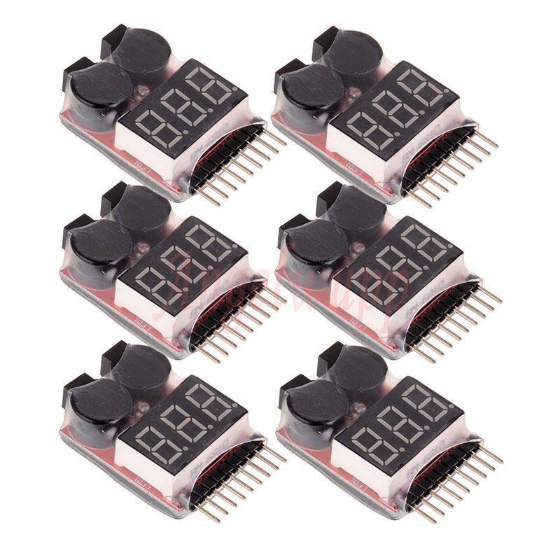 HotRC Voltage Checker for 3.4V-27.2V LiPo Battery RC Crawler Tank Truck Boat Car
