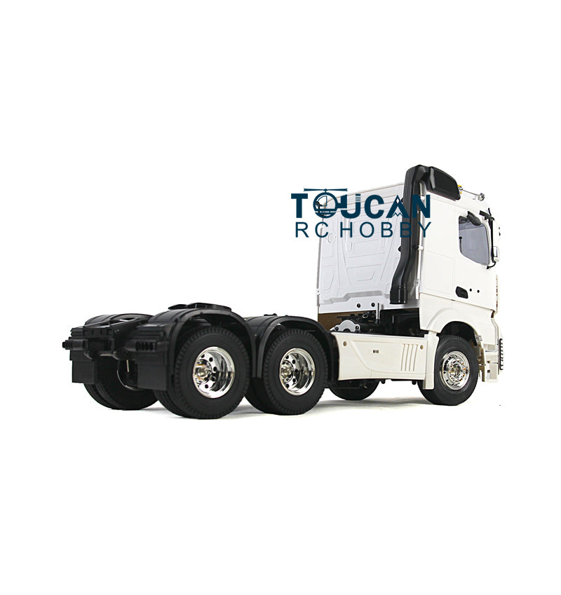 US STOCK TOUCAN 1/14 RC 3Axles Low Top Tractor Truck Trailer KIT DIY Model Motor