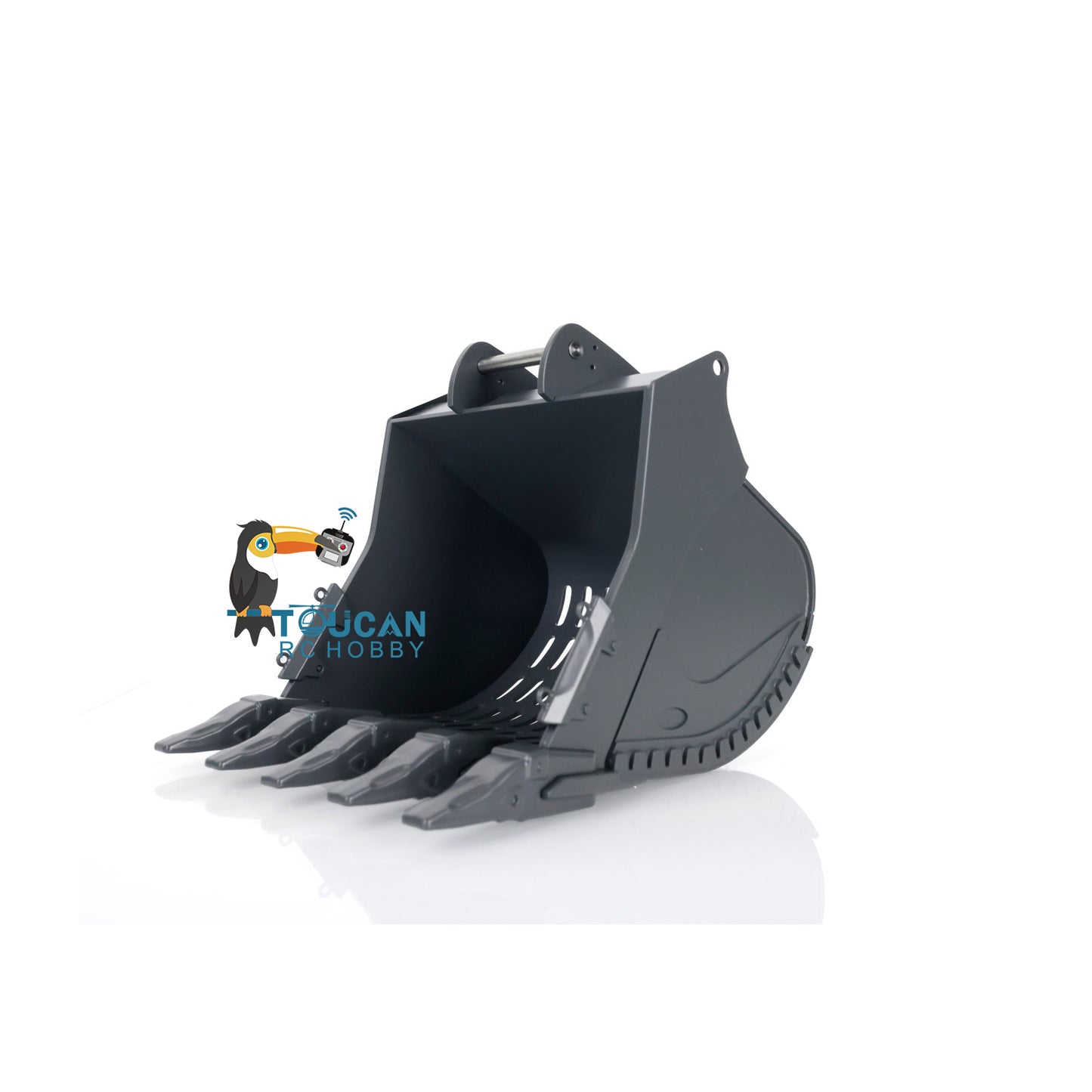 HUINA Kabolite Metal Bucket Guardrail GPS Smoke Unit Ripper Coarse Filter for 1/14 Hydraulic K970 RC Excavator Radio Controlled DIY Models