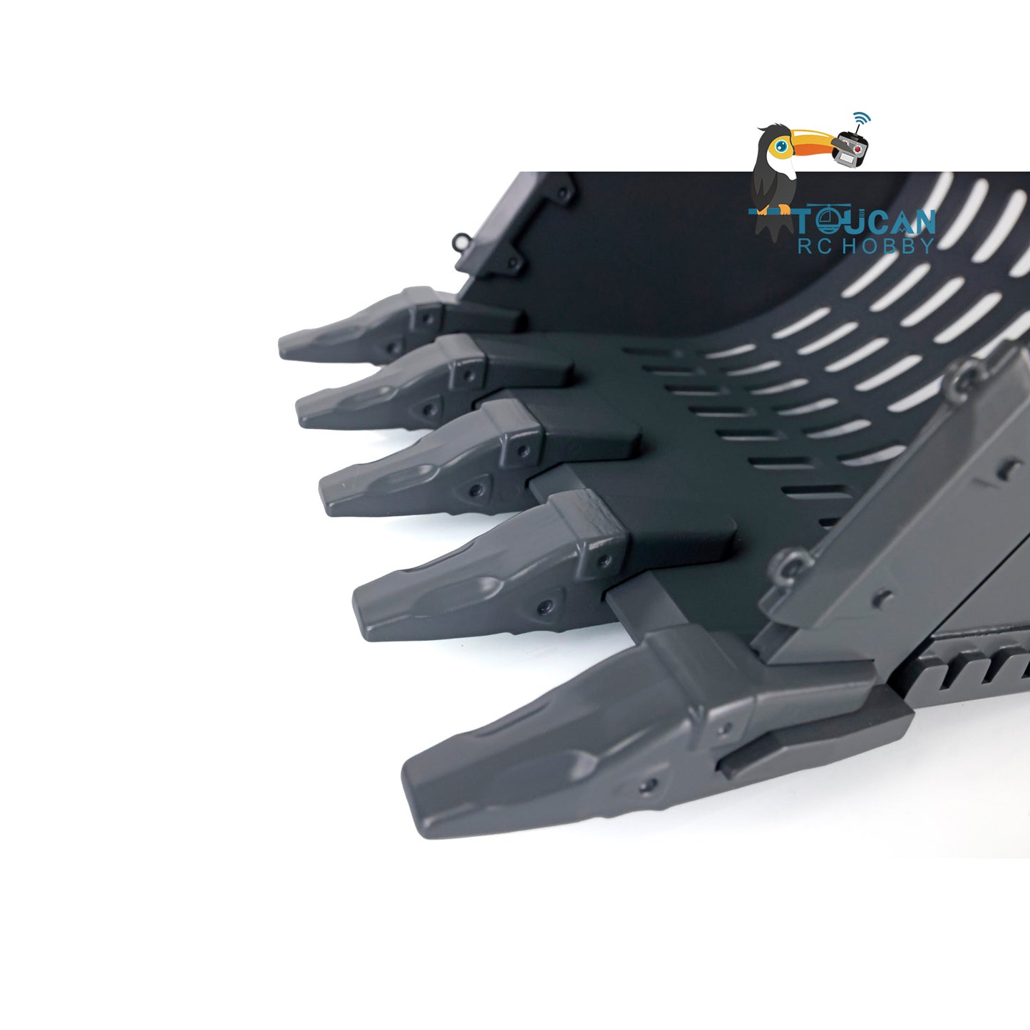 HUINA Kabolite Metal Bucket Guardrail GPS Smoke Unit Ripper Coarse Filter for 1/14 Hydraulic K970 RC Excavator Radio Controlled DIY Models